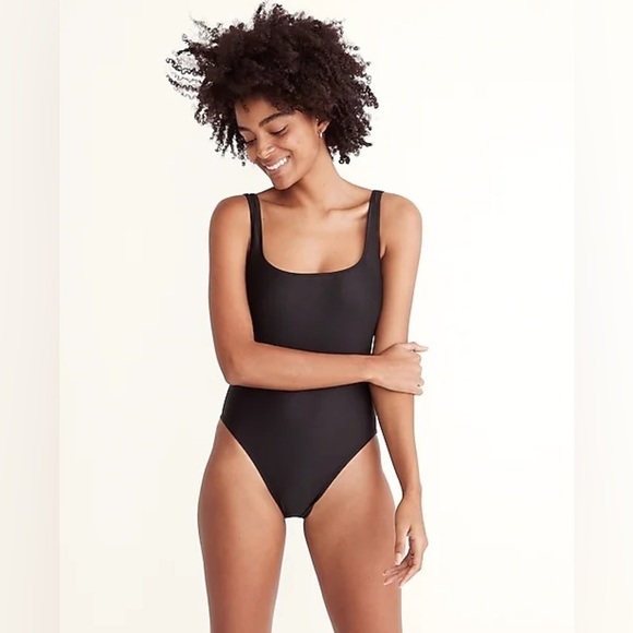 Madewell Second Wave Square-Neck Tank One-Piece Swimsuit 355 - Picture 1 of 8